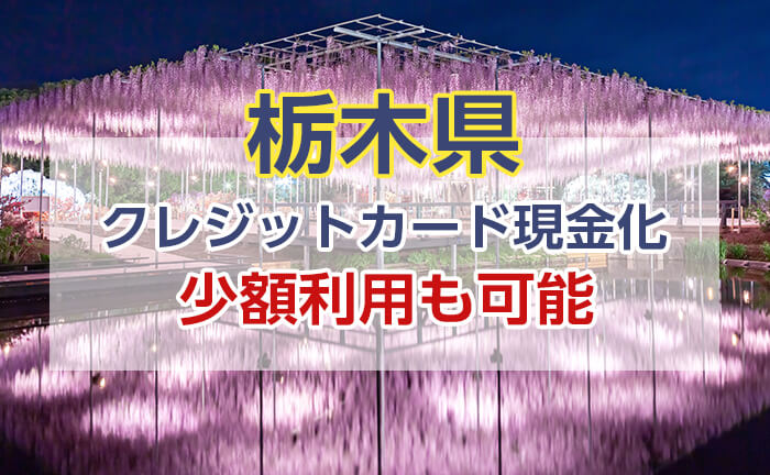 クレジットカード現金化は少額利用も可能