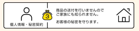 契約内容に関して秘密が守られる